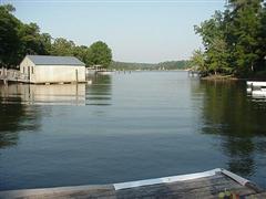 View of Lake Wylie from Pier